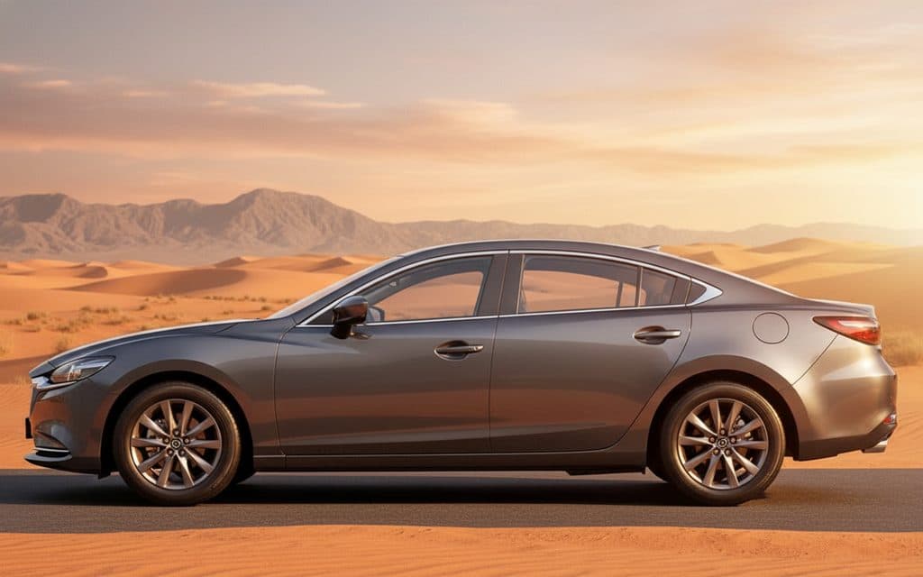 Mazda 6 2025 Grey side profile