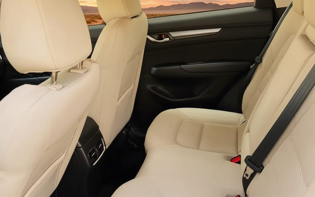 Mazda CX-5 2025 Blue parked outdoor scene