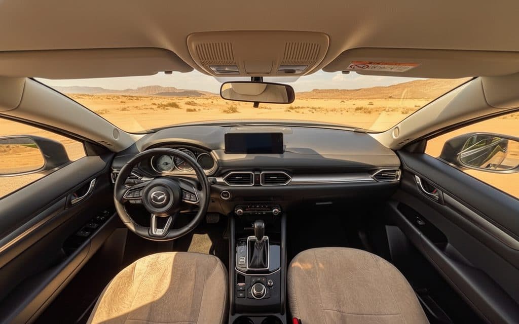 Mazda Cx 5 2025 interior view showing trim