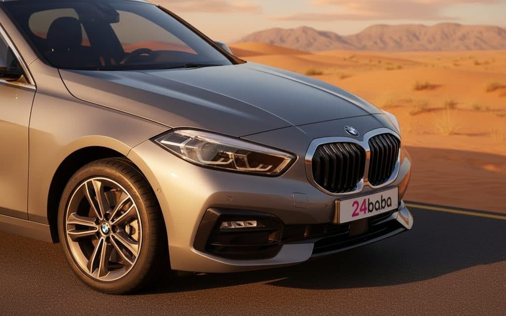 Bmw 120 2022 alloy wheel close up