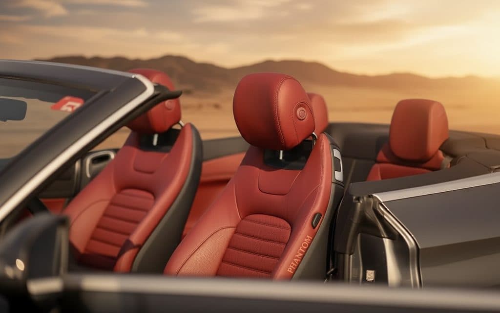 Mercedes C200 2025 leather seats and cabin