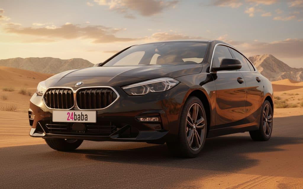 Bmw 228 2022 Black rental in Dubai