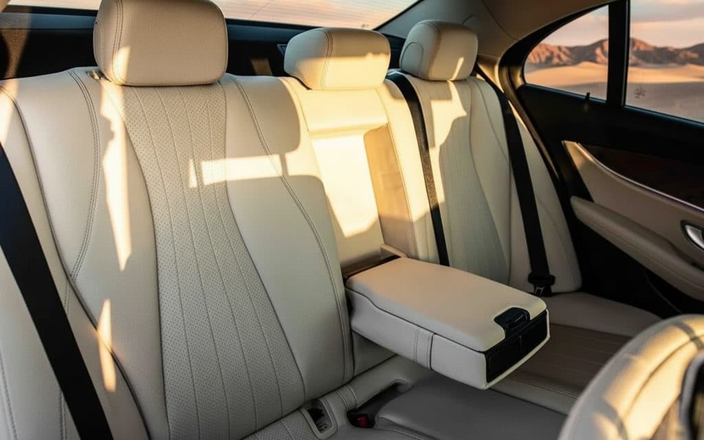 Mercedes E350 2021 leather seats and cabin