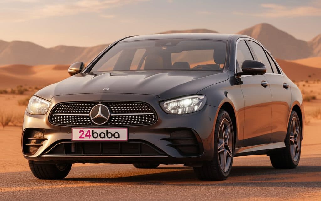 Hire Mercedes E350 2023 Black in Dubai