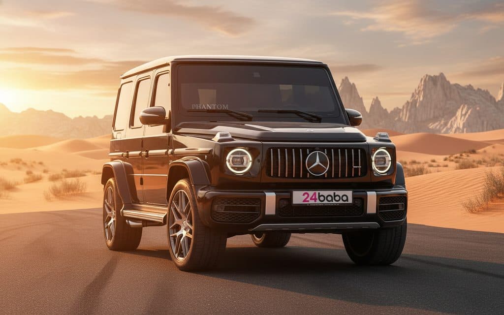 Hire Mercedes G63 2022 Black in Dubai