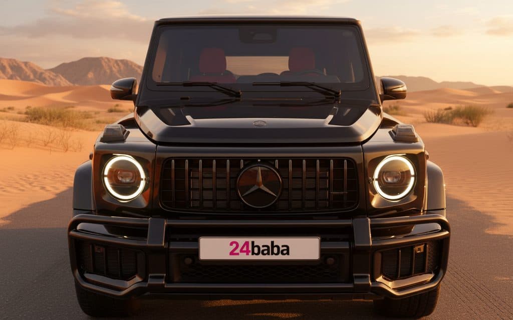Hire Mercedes G63 2025 Black in Dubai