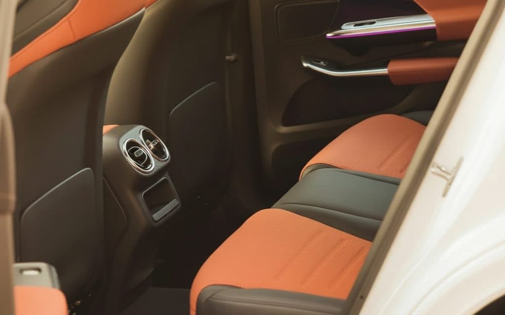 Mercedes Glc200 2025 leather seats and cabin