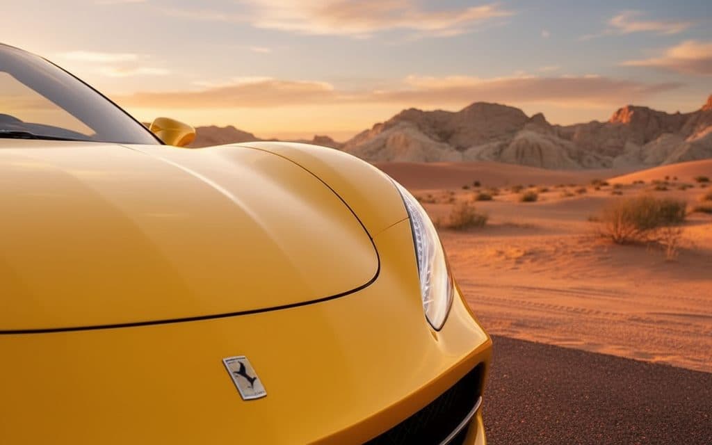 Mercedes Gtc 2020 Yellow front view with headlights