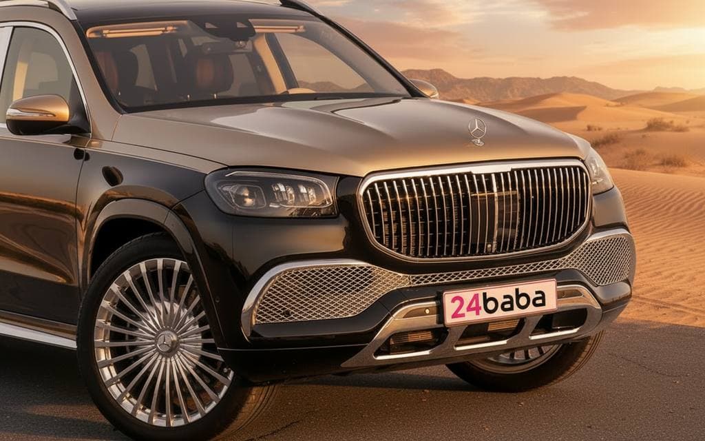 Mercedes Maybach 2022 interior view showing trim