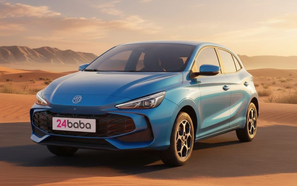 Rent Mg 3 2025 Blue in Dubai