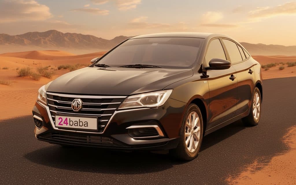 Hire Mg 5 2024 Black in Dubai