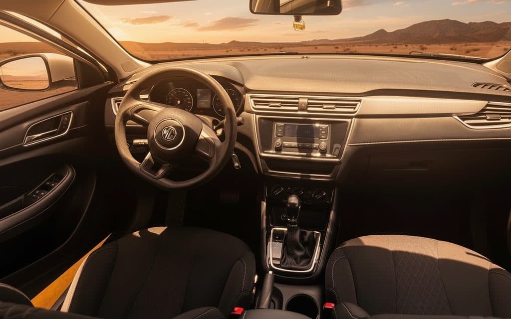 Mg 5 2020 interior view showing trim