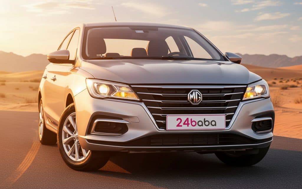 Mg 5 2023 Silver rental in Dubai