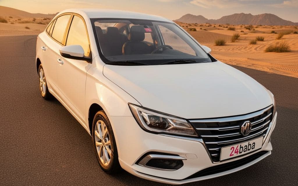 Mg 5 2023 White Hire in Dubai