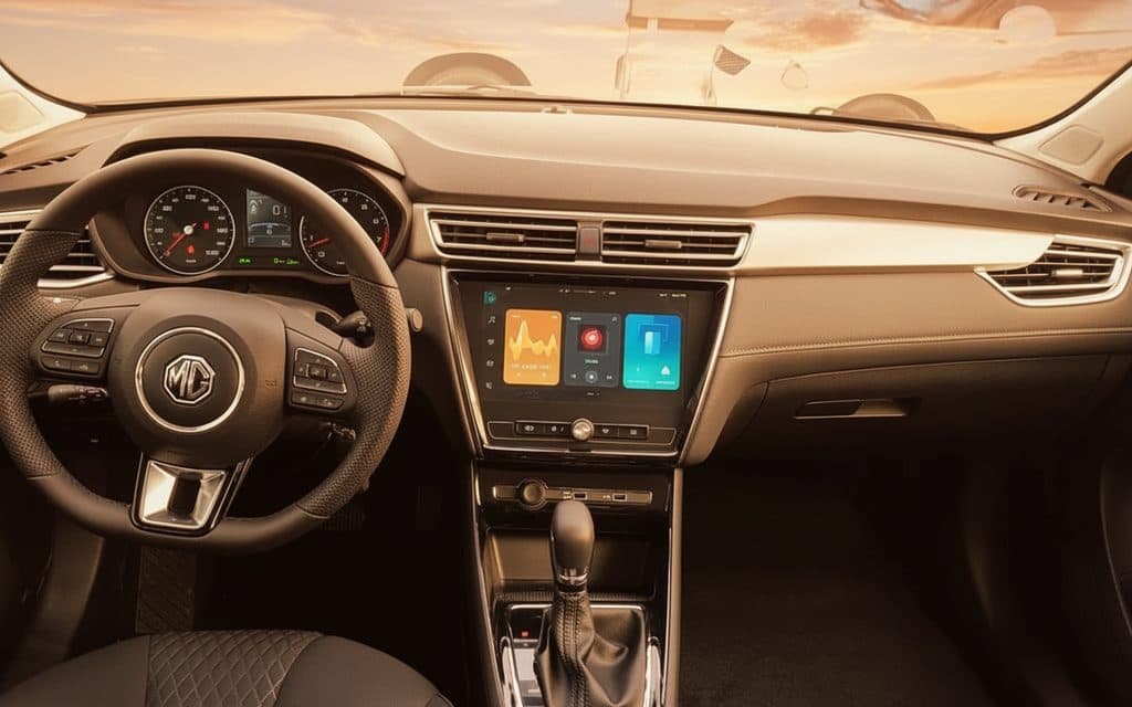 Mg 5 2025 interior view showing trim