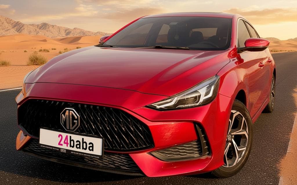 Hire Mg Gt 2024 Red in Dubai