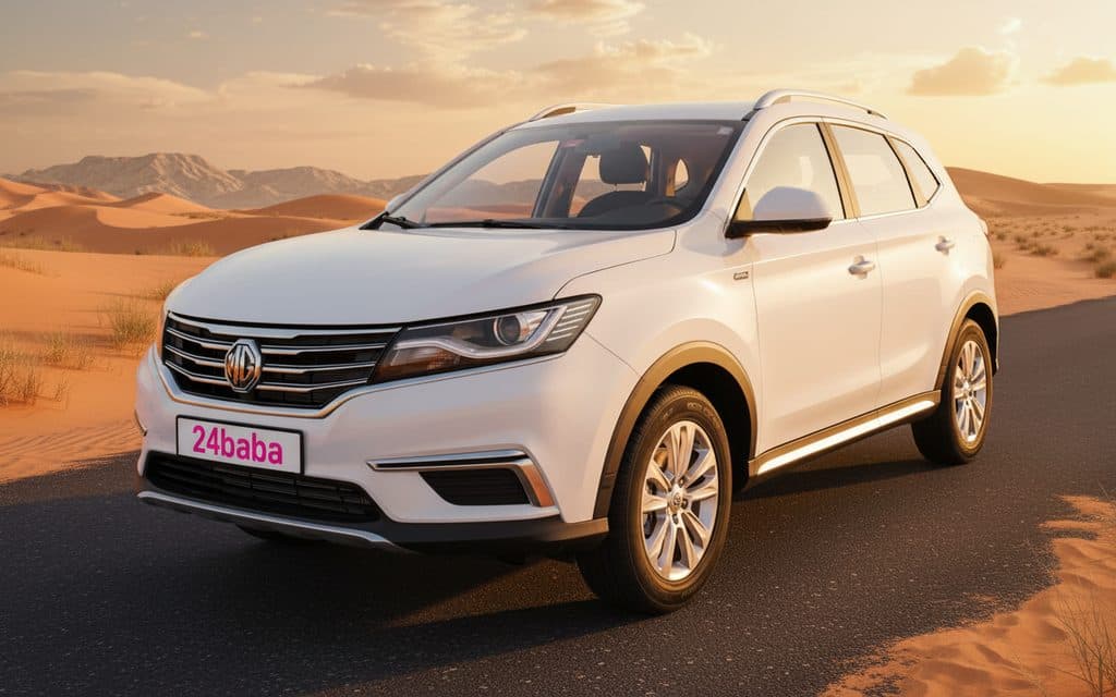 Mg Rx5 2024 White rental in Dubai