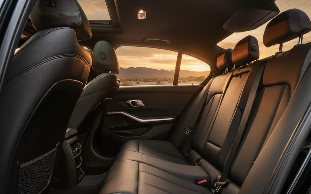 Bmw 330 2020 leather seats and cabin