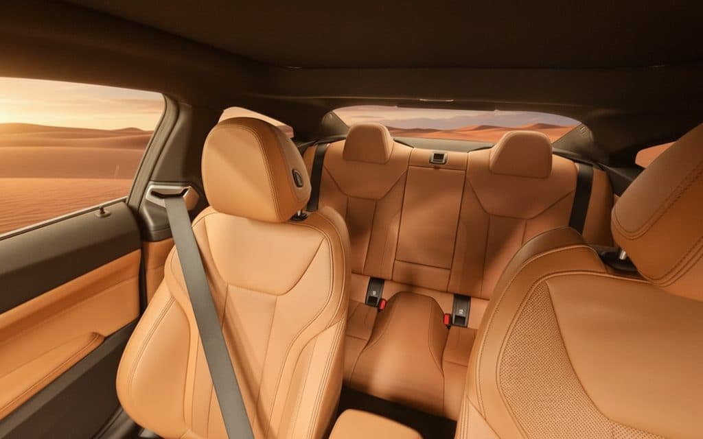 Bmw 420 2023 leather seats and cabin