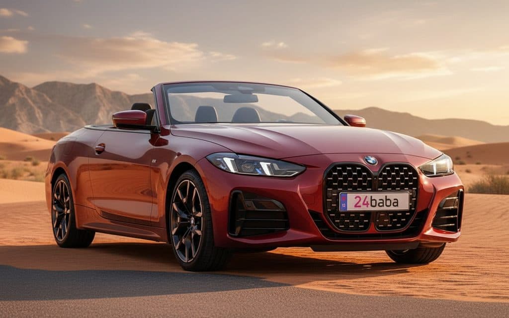 Bmw 420 2024 Red Rental Dubai