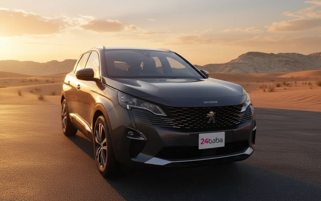 Peugeot 3008 2025 Brown cover image – rental in Dubai