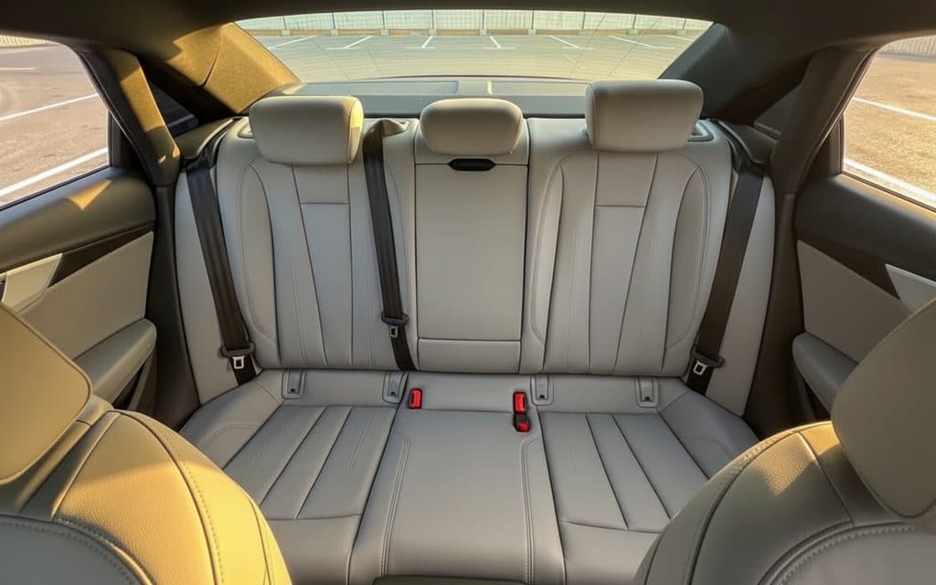 Audi A4 2024 leather seats and cabin