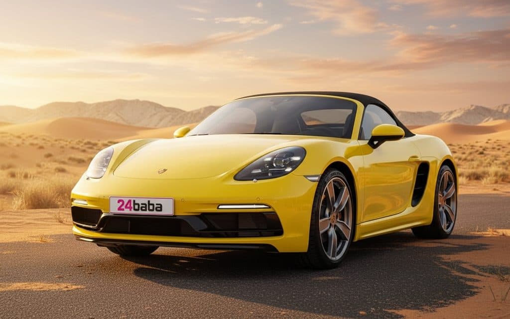 Porsche Boxster 2024 Yellow