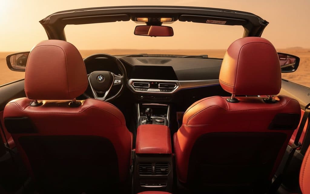 Bmw 430 2022 leather seats and cabin