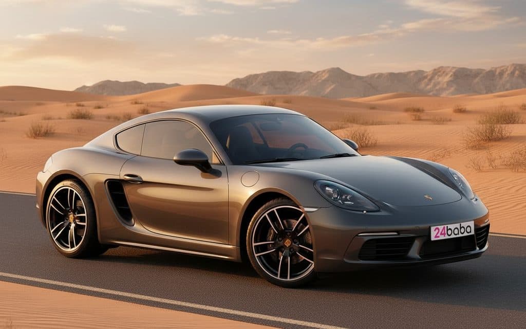 Porsche Cayman 2021 Dark Gray