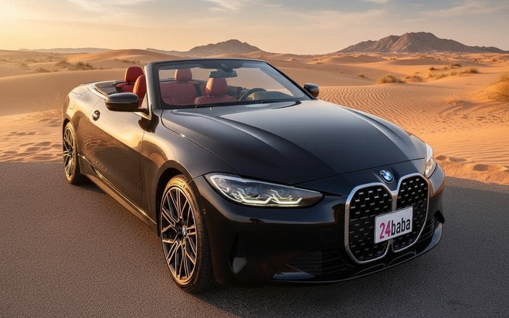 Bmw 430 2022 Black - rental in Dubai