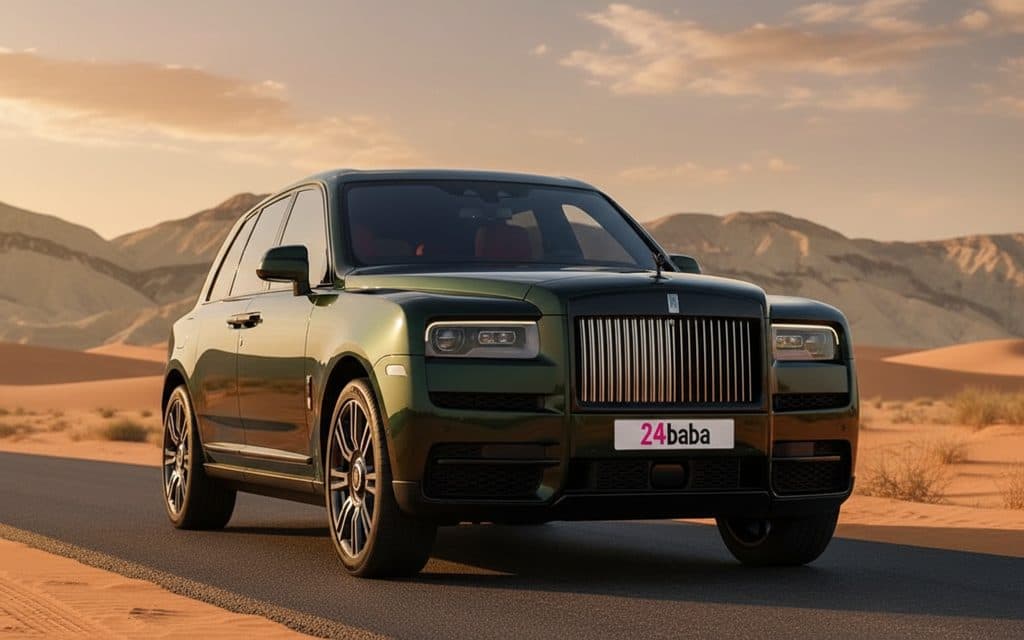 Hire Rolls-Royce Cullinan 2021 Black in Dubai