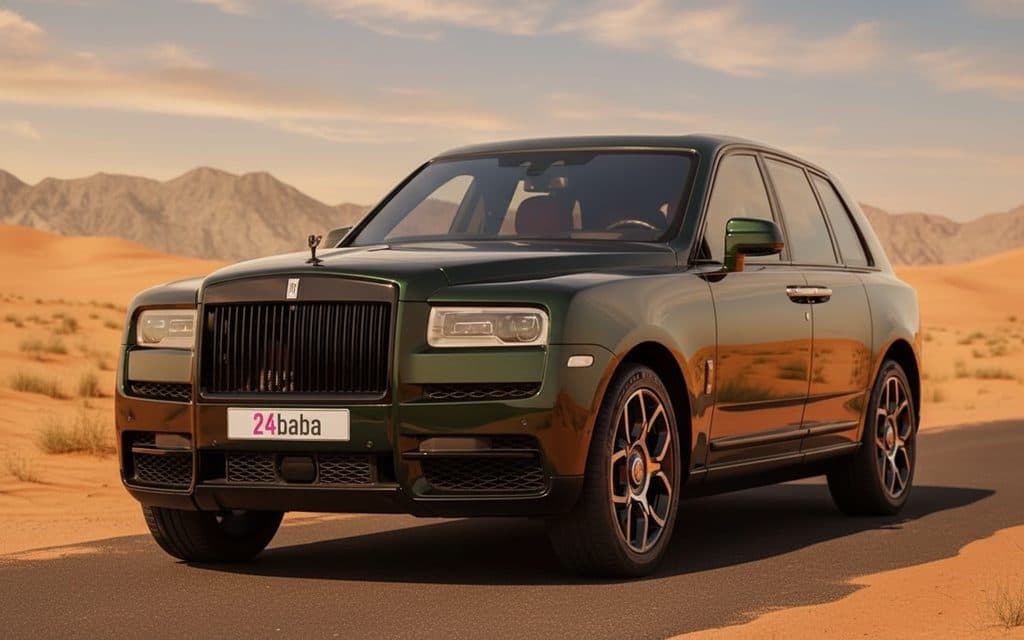Rolls-Royce Cullinan 2021 Black Rental Dubai