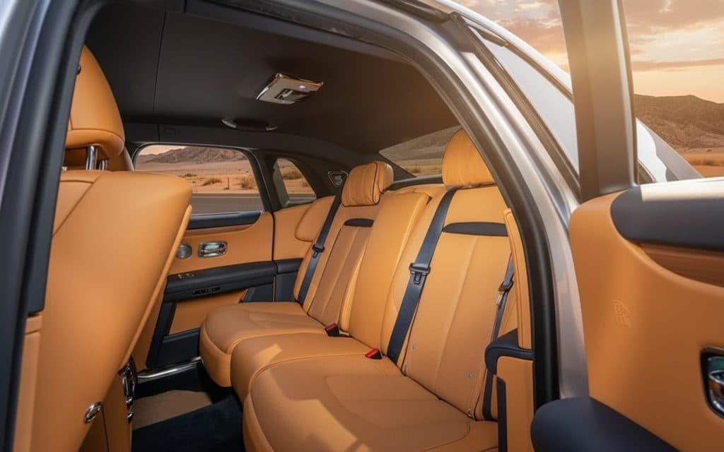 RollsRoyce Ghost 2022 leather seats and cabin