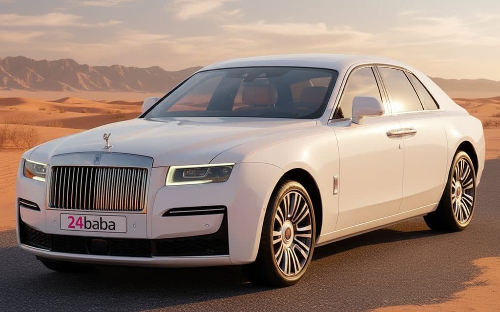 Rent Rolls-Royce Ghost 2022 White in Dubai