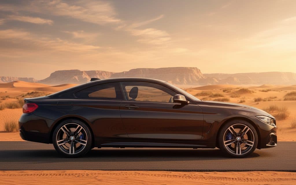 Bmw 430 2025 Black side profile