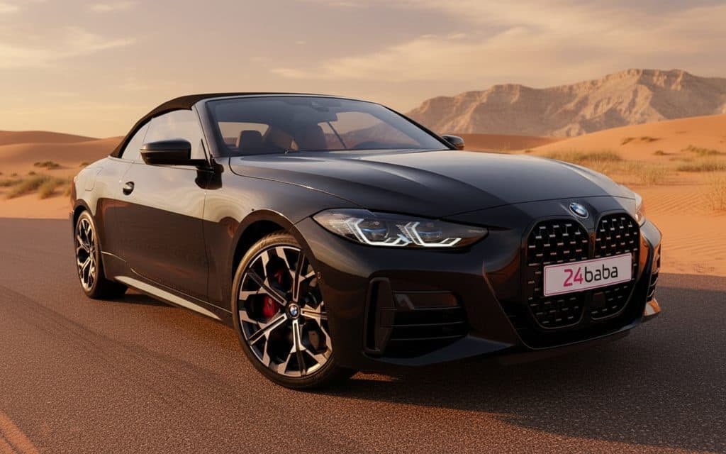 Bmw 430 2025 Black rental in Dubai