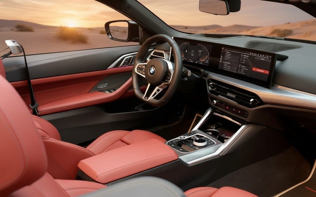 Bmw 430 2025 interior view showing trim