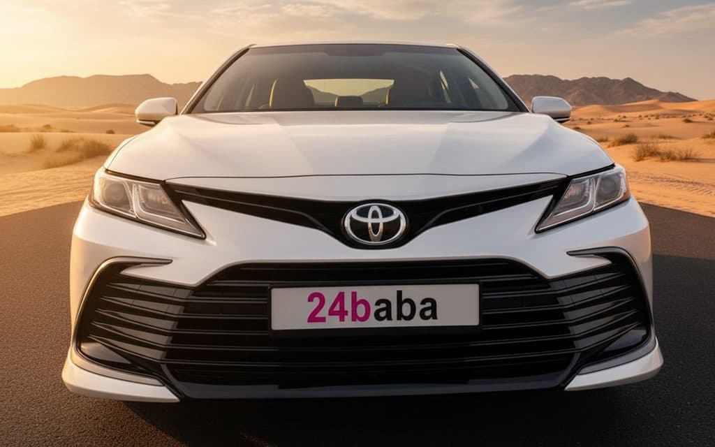Toyota Camry 2023 White cover image – rental in Dubai