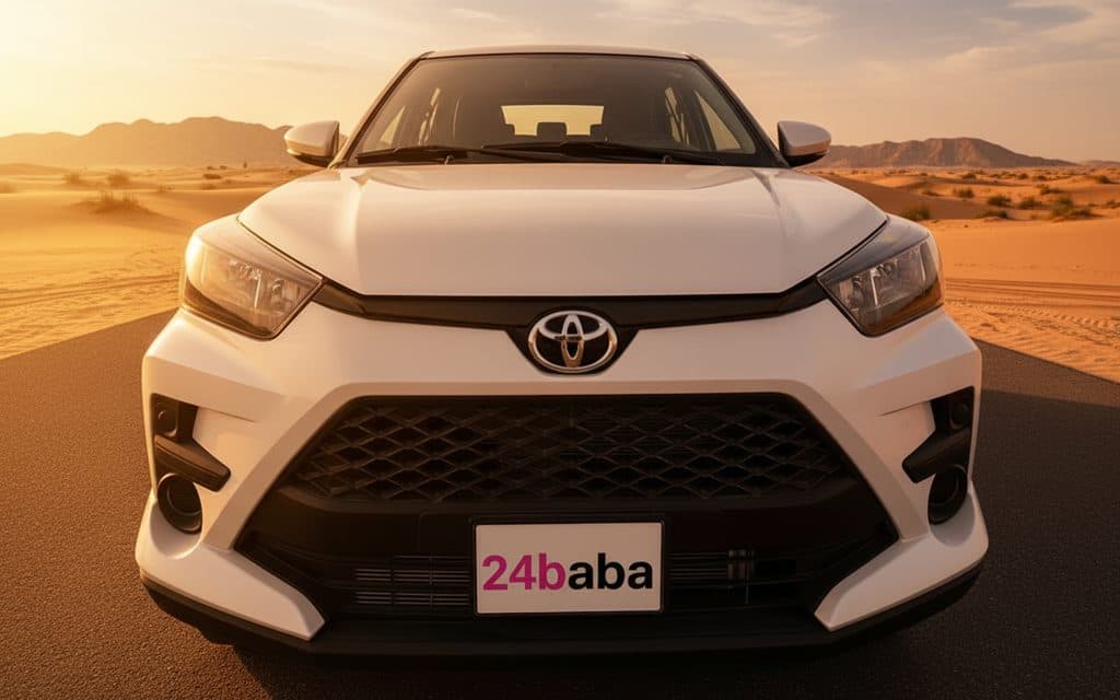 Toyota Raize 2024 White cover image – rental in Dubai