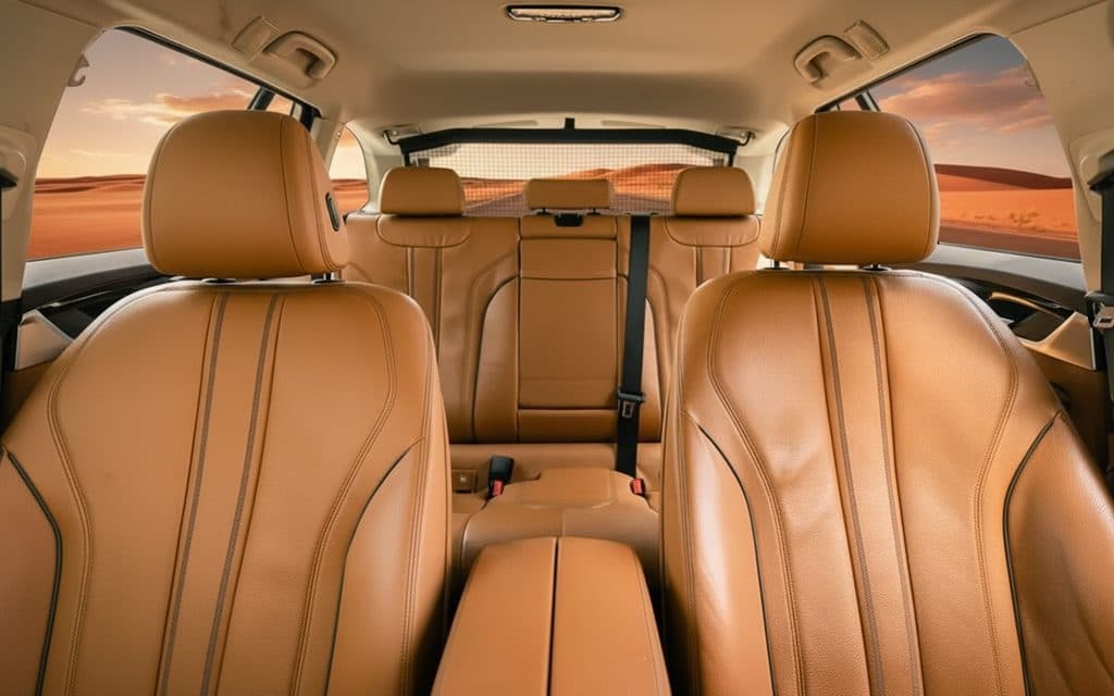 Bmw 520 2022 leather seats and cabin