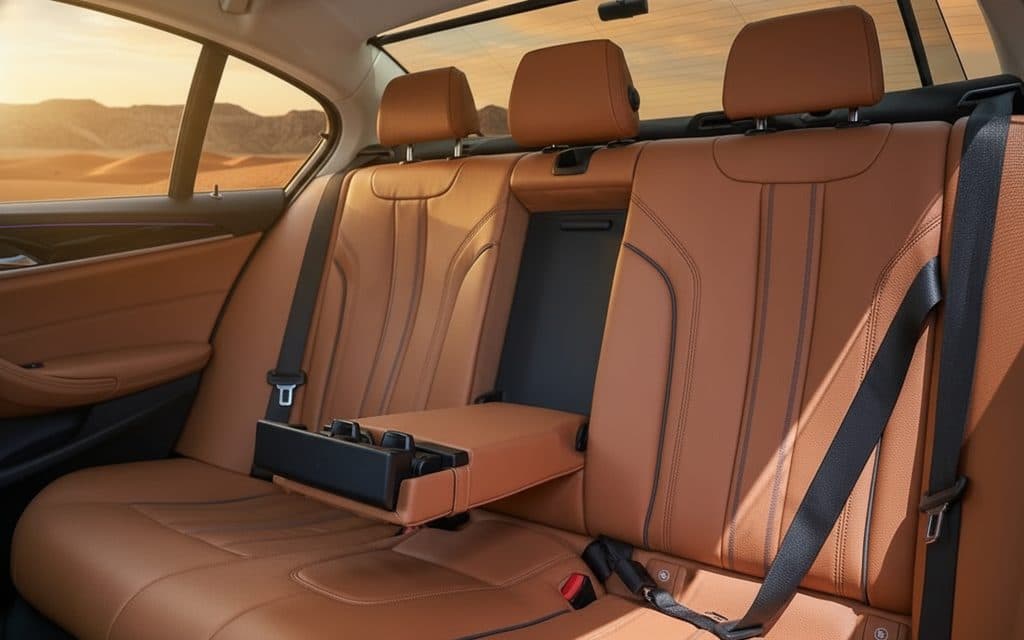 Bmw 520 2022 leather seats and cabin