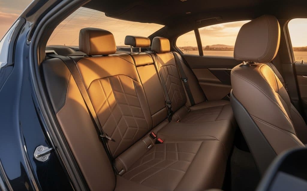 Bmw 530 2024 leather seats and cabin