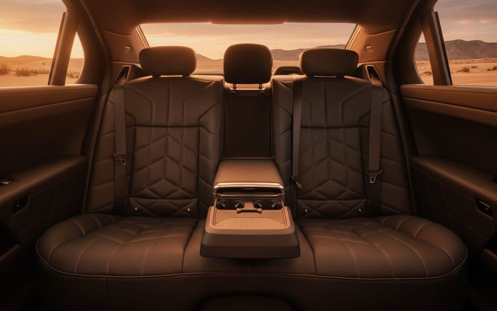 Bmw 740 2023 leather seats and cabin