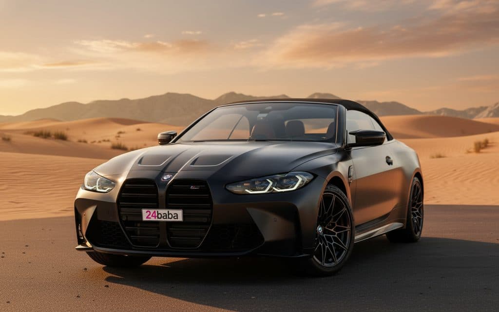 Hire Bmw M4 2024 Black in Dubai
