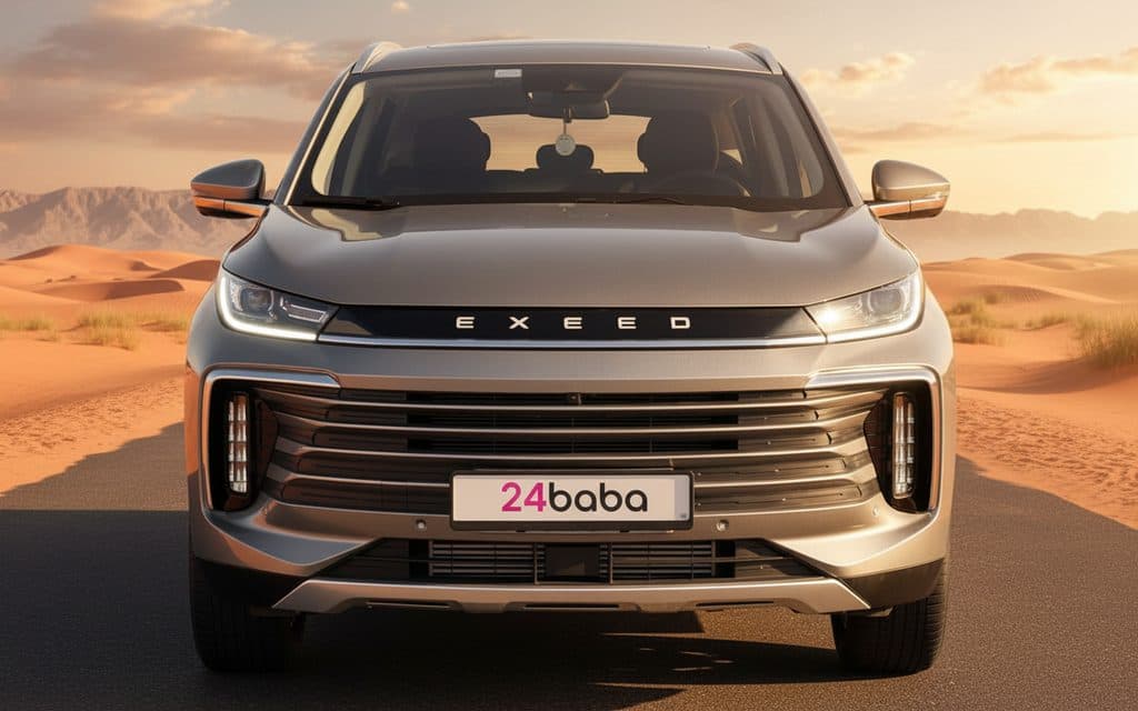 Exeed Tx 2024 Silver cover image – rental in Dubai