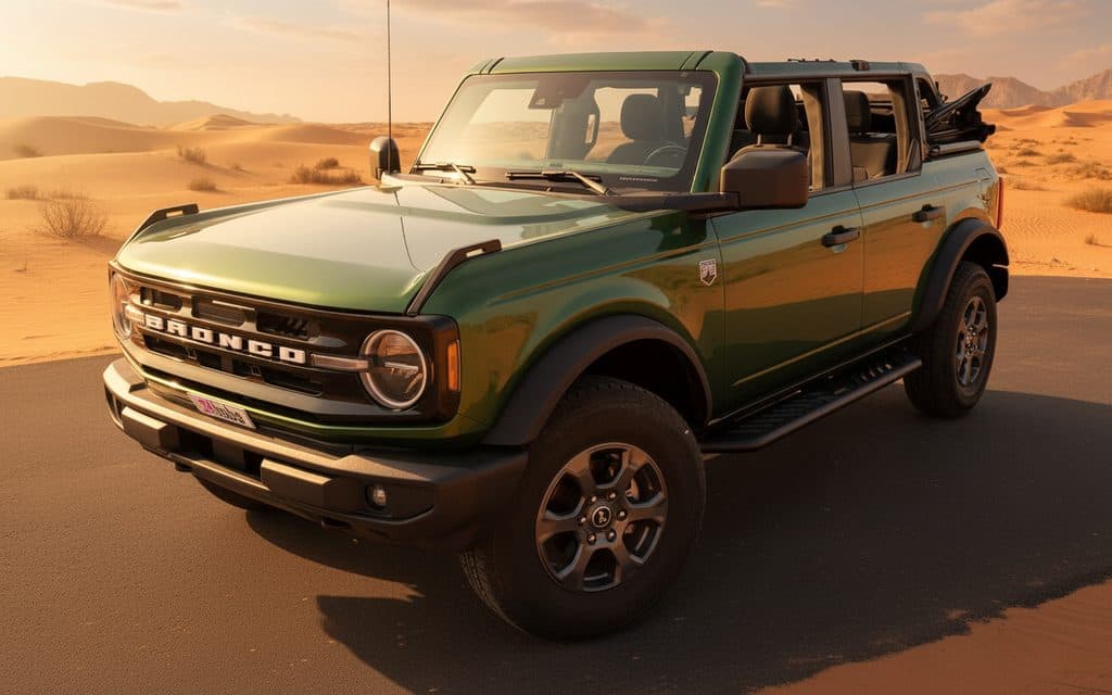 Ford Bronco 2022 Green cover image – rental in Dubai