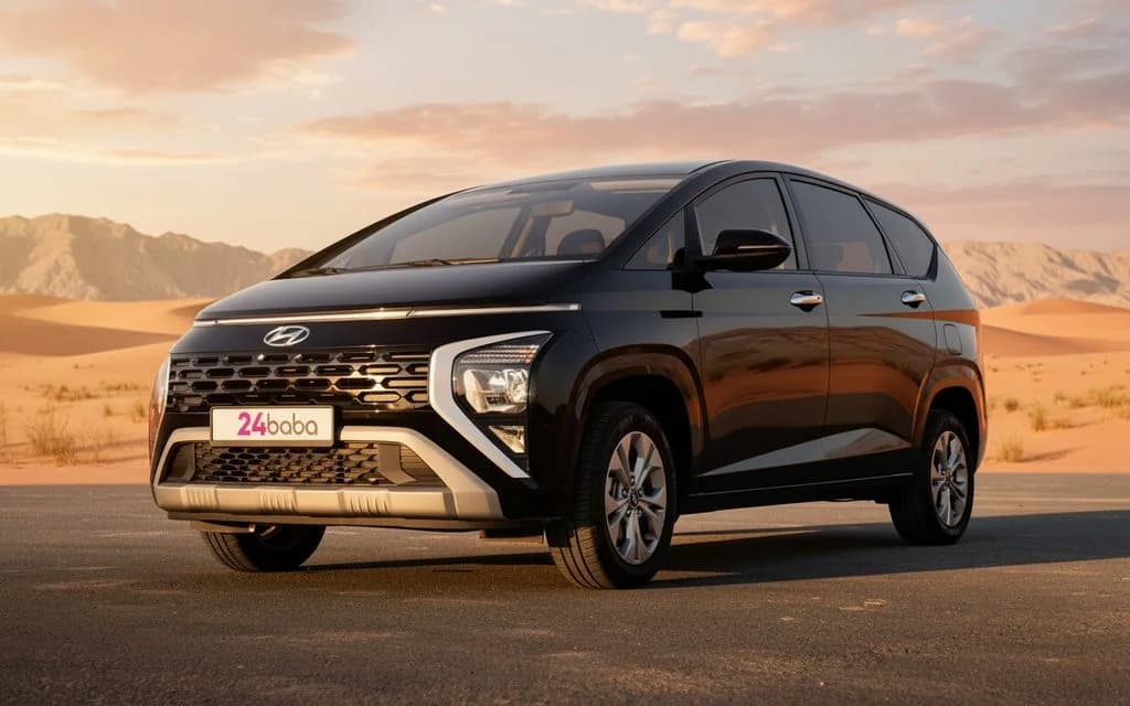 Hyundai Stargazer 2025 Black cover image – rental in Dubai