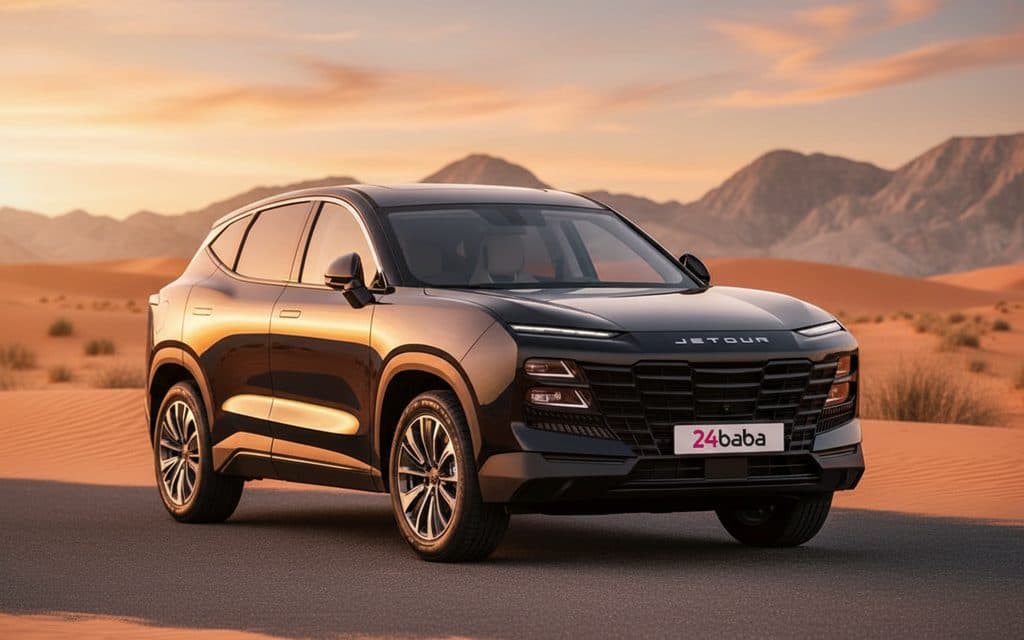 Jetour Dashing 2024 Black cover image – rental in Dubai