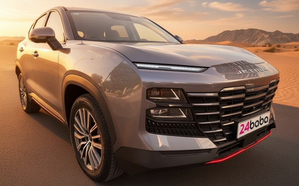 Jetour Dashing 2024 Grey cover image – rental in Dubai