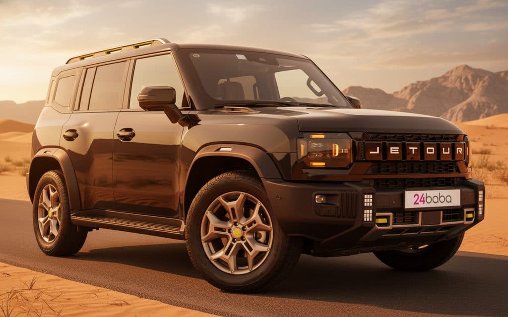 Jetour T2 2025 Black cover image – rental in Dubai